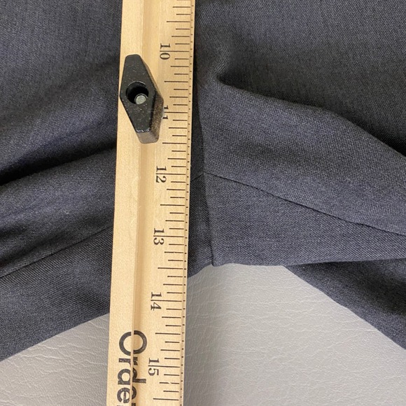 George Dress Pants Men's 42x30 Graphite Gray Repreve Polyester Rayon Blend - Picture 8 of 12